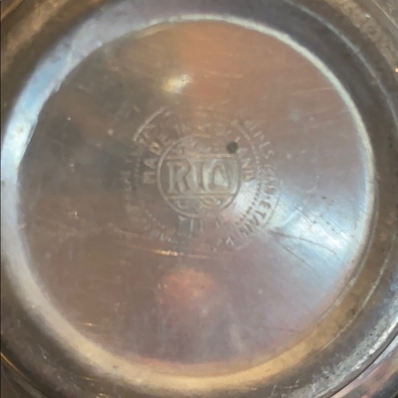 Vintage Rio Silver Sugar Bowl ~ Holland - Picture 5 of 6